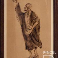 Mahatma Gandhi por Carazo, Claudio