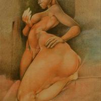 Desnudo femenino por Carballo, Fernando