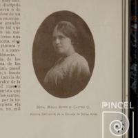 María Aurelia Castro. Alumna distinguida de la Escuela de Bellas Artes por Castro, María Aurelia