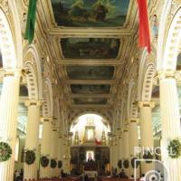 Cuadros de la vida de Jesús en la Basílica del Señor de los Milagros, Colombia por Claro, José