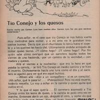 Tío Conejo y los quesos por Díaz, Hugo