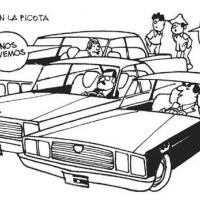 Los carros en la picota por Díaz, Hugo