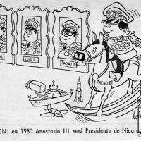 En 1980 Anastasio III será presidente de Nicaragua por Díaz, Hugo