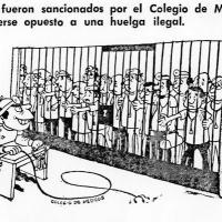 Médicos fueron sancionados, por el colegio de Médicos por haberse opuesto a una huelga ilegal por Díaz, Hugo