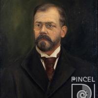 Retrato de Luis Schönau por Echandi, Enrique