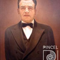 Retrato del Dr. Ricardo Moreno Cañas por Echandi, Enrique