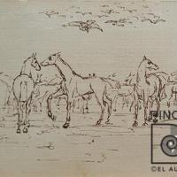 Caballos por Echandi, Enrique. Gómez Miralles, Manuel