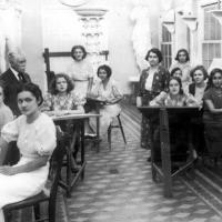 Clase con Don Tomás Povedano por Escuela Nacional de Bellas Artes. Povedano, Tomás