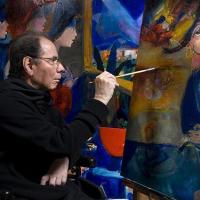 El artista pintando por Fernández, Rafael (Rafa)
