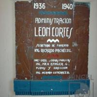 Placa de la aduana en Puntarenas por Feron, Louis