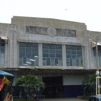 Relieve en la Aduana. Puntarenas  (edificio completo) por Feron, Louis