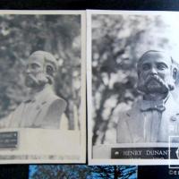 Escultura de Henry Dunant en las Ruinas de Cartago por Fonseca Boraschi, Cecilia