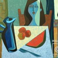 The blue vase por Fonseca, Harold