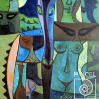 Ancestral icon IV por Fonseca, Harold