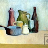 Still life with Pan Sergarbout por Fonseca, Harold