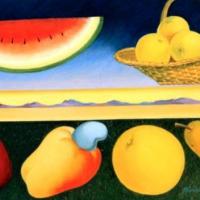 Landscape with fruits por Fonseca, Harold