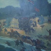 Combate de La Angostura Setiembre 1860 (detalle) por Fortino, Lorenzo