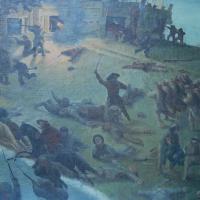 Combate de La Angostura Setiembre 1860 (detalle de personas) por Fortino, Lorenzo