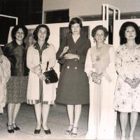 Fotografía de las Acuarelistas por Gómez, Margarita. Santoanastasio, Magda. Stradtmann, Gisela.