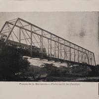 Puente de la Barranca- Ferrocarril del Pacifico por Gómez Miralles, Manuel