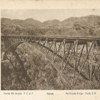 Puente Río Grande F.C. al P. por Gómez Miralles, Manuel. Documental. Patrimonio Arquitectónico.