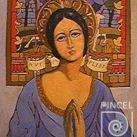 Virgen por González, Manuel de la Cruz