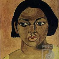 Sin título. Retrato de mujer por González, Manuel de la Cruz