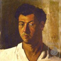 Retrato de Max Jiménez por González, Manuel de la Cruz. Jiménez, Max