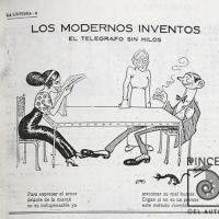Los modernos inventos, el telégrafo sin hilos por Hernández, Francisco