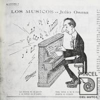 Los músicos - Julio Osma por Hernández, Francisco