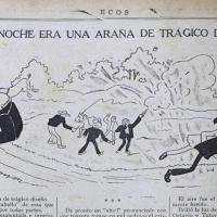 La noche era una araña de trágico diseño por Hernández, Francisco