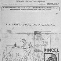 La restauración nacional por Hernández, Francisco
