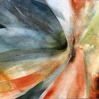 Abstracción libélulas por Herrera Amighetti, Grace
