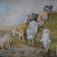 Vacas por Herrera Amighetti, Grace
