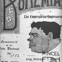 Ilustración para el Diario La Bohemia. Alejandro J. Bonilla por Hine, Enrique (ManoLito)