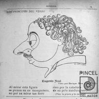 Ilustración para el Diario La Bohemia. Eugenio Noel por Hine, Enrique (ManoLito)