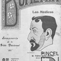 Ilustración para el Diario La Bohemia. Los médicos por Hine, Enrique (ManoLito)