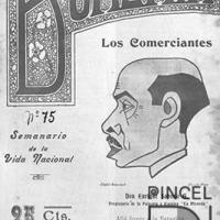 Ilustración para el Diario La Bohemia. Los comerciantes por Hine, Enrique (ManoLito)