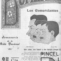Ilustración para el Diario La Bohemia. Comerciantes por Hine, Enrique (ManoLito)