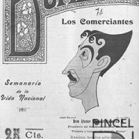 Ilustración para el Diario La Bohemia. Los comerciantes por Hine, Enrique (ManoLito)