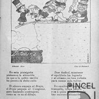 Ilustración para el Diario La Bohemia. Pisigaña, Político-Agrícola-Económica por Hine, Enrique (ManoLito)