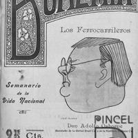 Ilustración para el Diario La Bohemia. Los ferrocarrileros por Hine, Enrique (ManoLito)