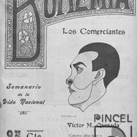 Ilustración para el Diario La Bohemia. Comerciantes por Hine, Enrique (ManoLito)