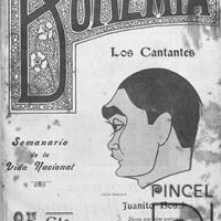 Ilustración para el Diario La Bohemia. Los cantantes por Hine, Enrique (ManoLito)