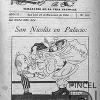 Ilustración para el Diario La Bohemia. San Nicolás en Palacio por Hine, Enrique (ManoLito)