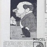 Ilustración Revista Don Lunes. Los viejos militares por Hine, Enrique (ManoLito)