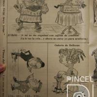 Dibujos en la revista El Cometa por Hine, Enrique (ManoLito)