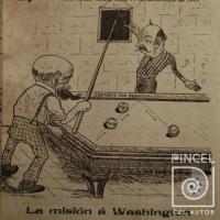 La misión a Washington (portada revista El Cometa) por Hine, Enrique (ManoLito)