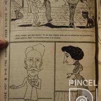 Dibujos en la revista El Cometa. Estragos de la moda por Hine, Enrique (ManoLito)