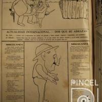 Dibujos en la revista El Cometa por Hine, Enrique (ManoLito)